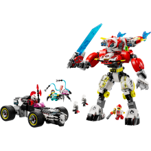                             LEGO® DREAMZzz™ 71497 Cooperův tygří robot a Zerův hot rod                        