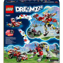                             LEGO® DREAMZzz™ 71497 Cooperův tygří robot a Zerův hot rod                        