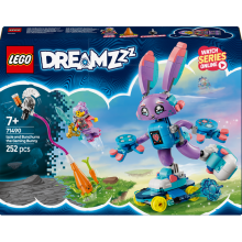                             LEGO® DREAMZzz™ 71490 Izzie a herní králíček Bunchurro                        