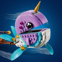                             LEGO® DREAMZzz™ 71472 Izzie a její horkovzdušný balón ​ve tvaru narvala                        