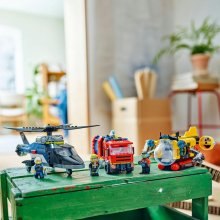                             LEGO® City 60462 Remix: Helikoptéra, hasičský vůz a ponorka                        