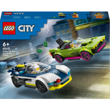                             LEGO® City 60415 Honička policejního auta a sporťáku                        