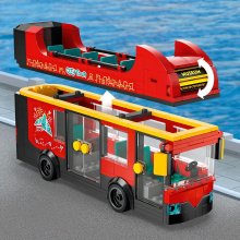                             LEGO® City 60407 Červený dvoupodlažní vyhlídkový autobus                        
