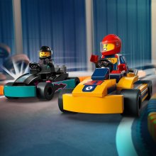                             LEGO® City 60400 Motokáry s řidiči                        