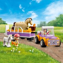                             LEGO® Friends 42634 Přívěs s koněm a poníkem                        