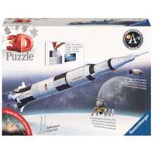                             Ravensburger Vesmírná raketa Saturn V 92 cm 432 dílků                        