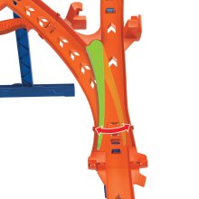                             Hot Wheels vertikální osmičková dráha 68 cm                        