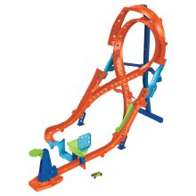                             Hot Wheels vertikální osmičková dráha 68 cm                        