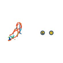                             Hot Wheels vertikální osmičková dráha 68 cm                        
