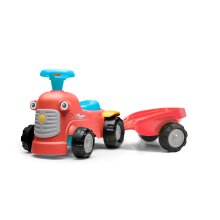                             FALK Odrážedlo 900C baby Maurice červený vintage s přívěsem                        