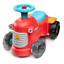                             FALK Odrážedlo 900C baby Maurice červený vintage s přívěsem                        