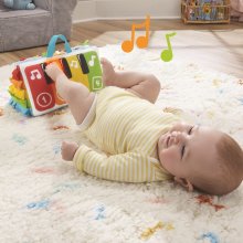                             Fisher Price Měkké piano se zrcátkem                        