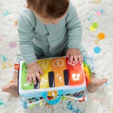                             Fisher Price Měkké piano se zrcátkem                        