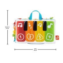                             Fisher Price Měkké piano se zrcátkem                        