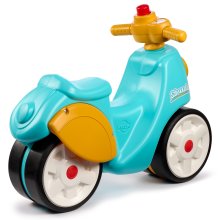                             FALK Odrážedlo retro Strada modro/oranžové s klaksonem                        
