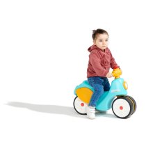                             FALK Odrážedlo retro Strada modro/oranžové s klaksonem                        