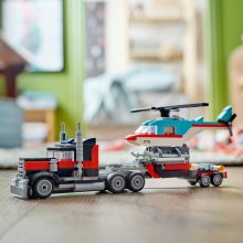                             LEGO® Creator 3 v 1 31146 Náklaďák s plochou korbou a helikoptéra                        