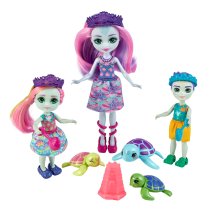                             Enchantimals Mořské království rodinka s doplňky více druhů                        