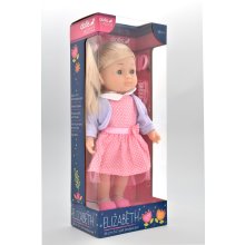                             Dolls World - Módní panenka Elizabeth blondýnka s doplňky 36 cm                        