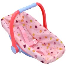                             Dolls World - Miminko Anička s houpací autosedačkou 30 cm - 2 druhy                        