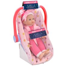                             Dolls World - Miminko Anička s houpací autosedačkou 30 cm - 2 druhy                        