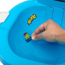                             Hot Wheels Skates Splachovací fingerboard skatepark, exkluzivní fingerboard a pár bot                        