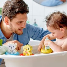                             LEGO® DUPLO® 10965 Legrace ve vaně: Plovoucí vláček se zvířátky                        