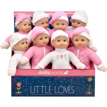                             Dolls World - Interaktivní miminko Adélka a Barborka se zvukem 30 cm - 2 druhy                        