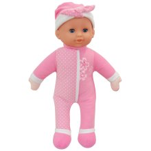                             Dolls World - Interaktivní miminko Adélka a Barborka se zvukem 30 cm - 2 druhy                        
