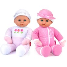                             Dolls World - Interaktivní miminko Adélka a Barborka se zvukem 30 cm - 2 druhy                        