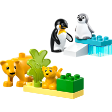                             LEGO® DUPLO® 10442 Rodinky divokých zvířat: Tučňáci a lvi                        