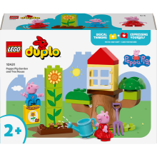                             LEGO® DUPLO® 10431 Prasátko Peppa – zahrada a dům na stromě                        