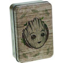                             Hrací žolíkové karty v plechové krabičce I AM GROOT                        