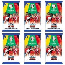                             Fotbalové karty Topps EURO 2024 Packet 8ks                        