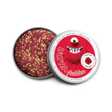                             ULTRA plastelína 50g s vůní a glitry - 6 druhů tmavé                        