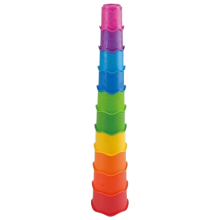                             PLAYGO - Skládací věž - Zvířátka                        