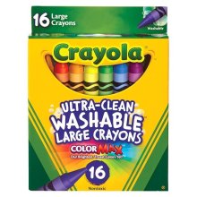                             CRAYOLA velké omyvatelné pastelky 16 ks                        