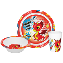                             Dragon jídelní set 3ks                        