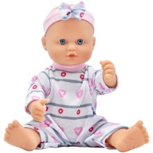                             Dolls World - Koupací panenka Klárka 25 cm s odnímatelným oblečkem a čelenkou                        