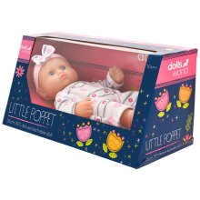                             Dolls World - Koupací panenka Klárka 25 cm s odnímatelným oblečkem a čelenkou                        