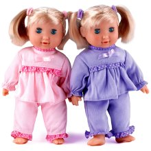                             Dolls World - Snící panenka Adélka a Barborka 25 cm - 2 druhy                        