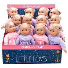                             Dolls World - Snící panenka Adélka a Barborka 25 cm - 2 druhy                        