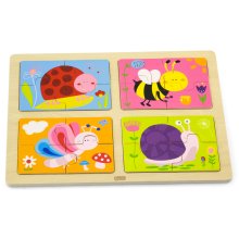                             BABU - Puzzle broučci 4x4                        