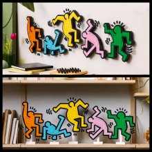                             LEGO® Art 31216 Keith Haring – Tančící postavy                        