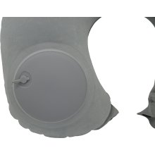                             Záhlavník nafukovací vel. 35 cm - šedivý                        