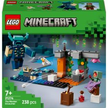                             LEGO® Minecraft® 21274 Setkání se Strážcem                        