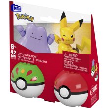                             Mega Pokémon Pokéball - Pikachu &amp; Ditto                        