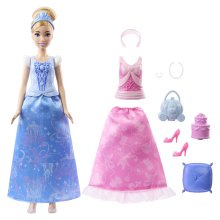                             Disney Princess panenka a pohádkové oblékání - Popelka                        