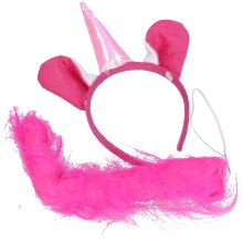                             Set karneval - Čelenka a ocas Jednorožec                        