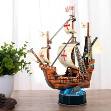                             CubicFun - Puzzle 3D Santa Maria - 93 dílků                        